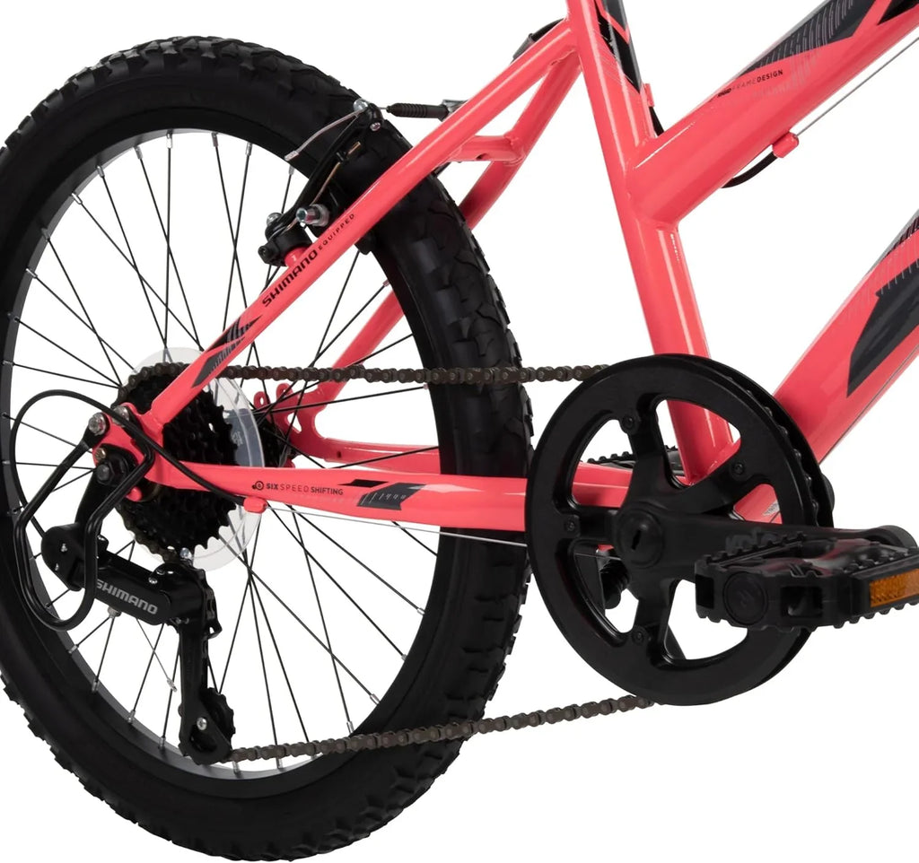 VTT semi-rigide Huffy Stone Mountain, pour garçons/filles/hommes/femmes, tailles 20"/24"/26"