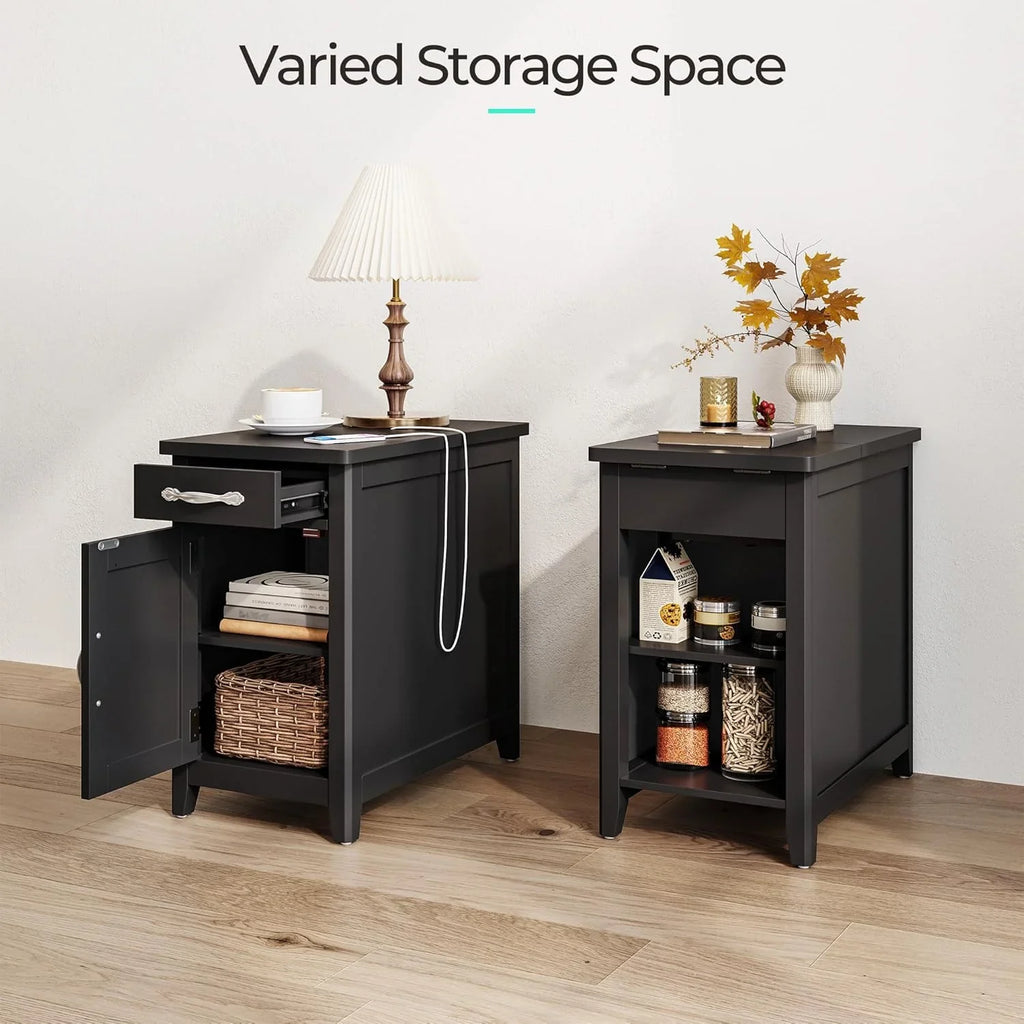 Table d'appoint de ferme Table d'appoint étroite Petite table de chevet