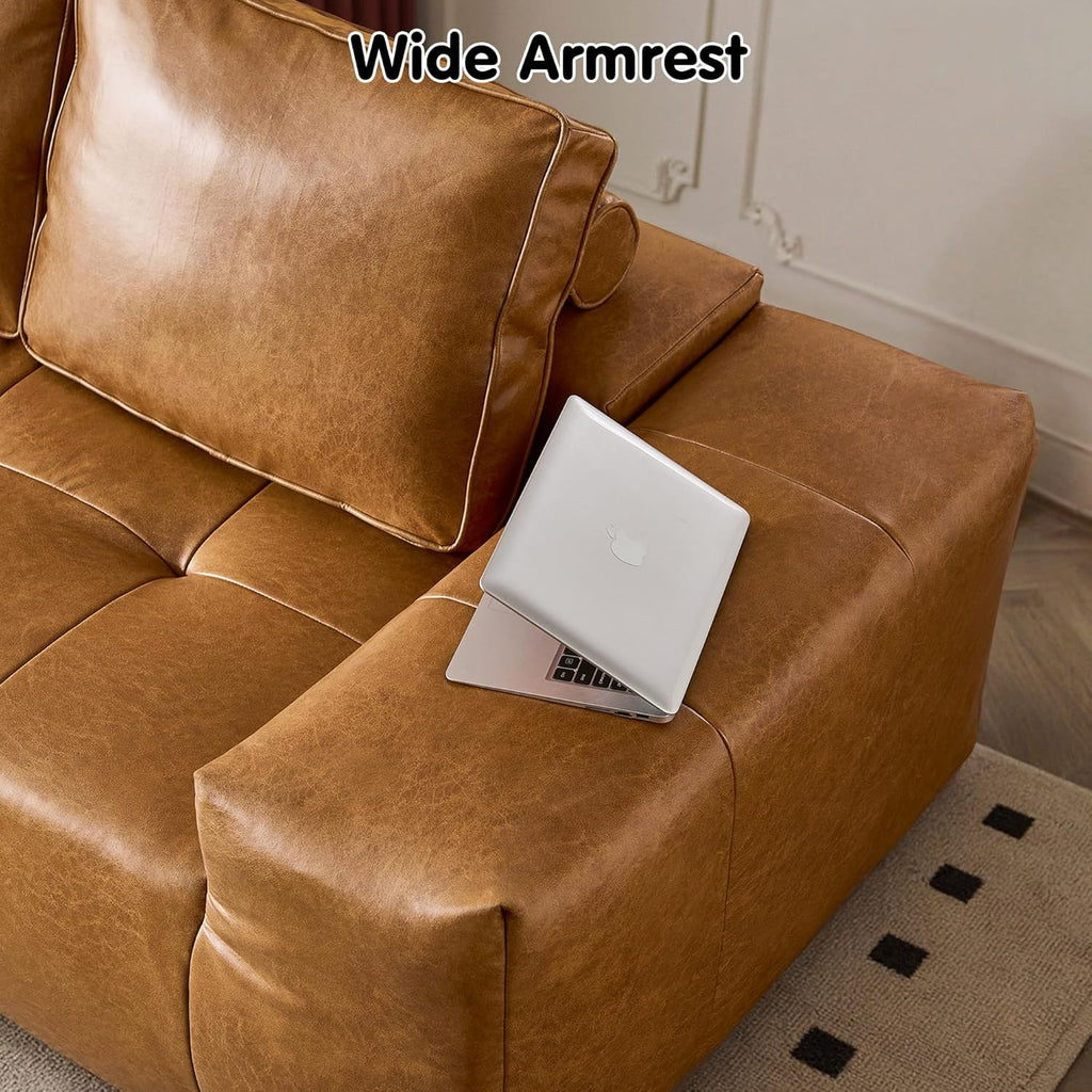 Canapé Ovios 104" Cloud Section Fauteuil en L, canapé modulaire moderne