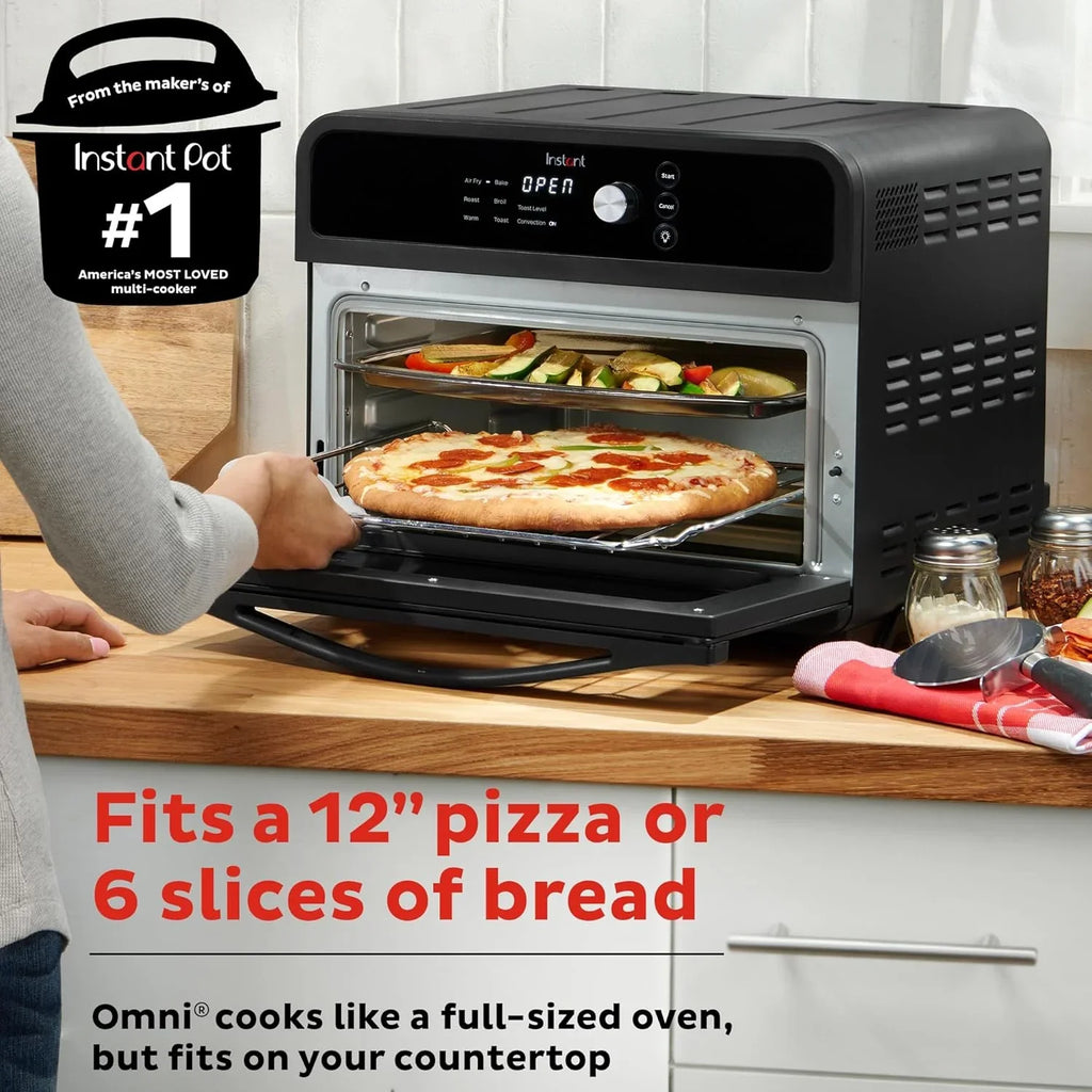 Friteuse à air Instant Pot Omni Plus 19QT/18L, fonction 10 en 1, convient aux pizzas de 12 pouces