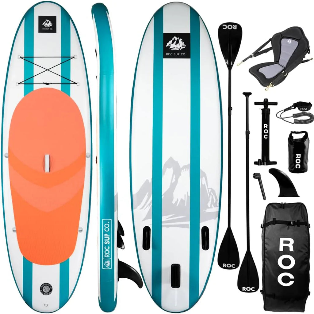 Planche de stand-up paddle gonflable ROC Accessoires de planche de paddle SUP Pont antidérapant confortable