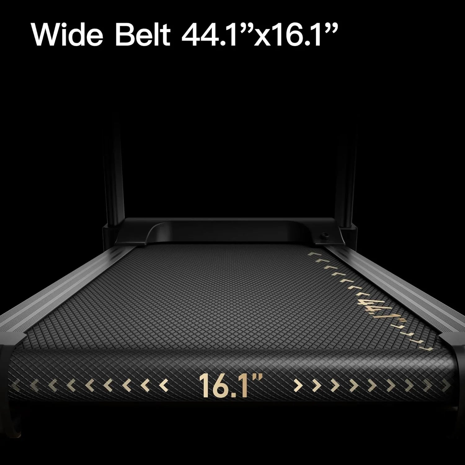 Tapis de course pliable et inclinable UMAY avec capteur de fréquence cardiaque et faible bruit