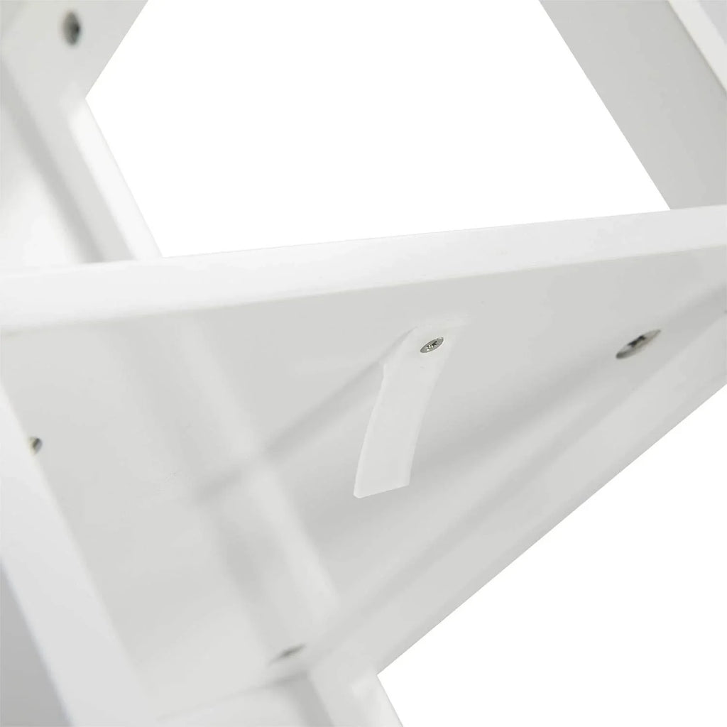 Meuble de salle de bain au sol, meuble de rangement en bois avec 2 tiroirs, support de rangement latéral multifonctionnel