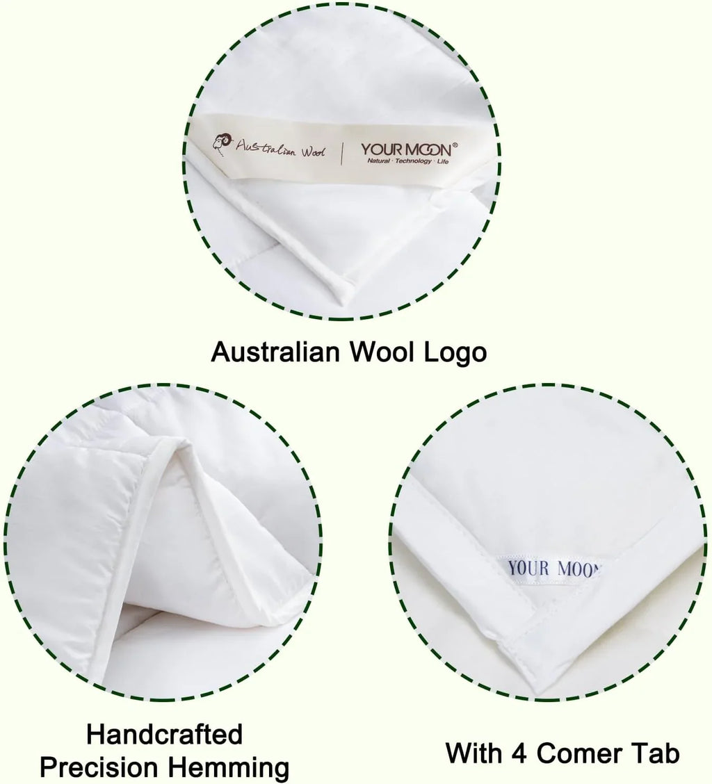 Insert de couette mince et respirant