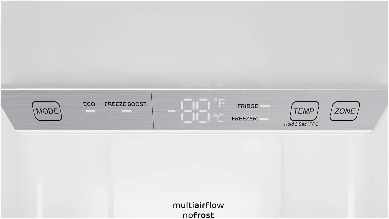 Réfrigérateur Sharp à congélateur inférieur, profondeur de comptoir, 24 pouces, 11,5 pieds cubes