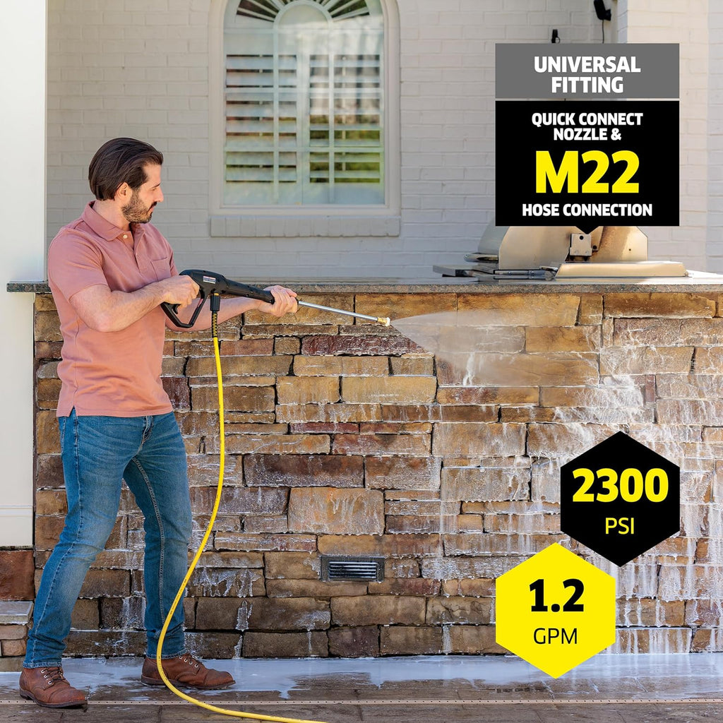 Nettoyeur haute pression Kärcher K1700 3 buses, boîte à détergent