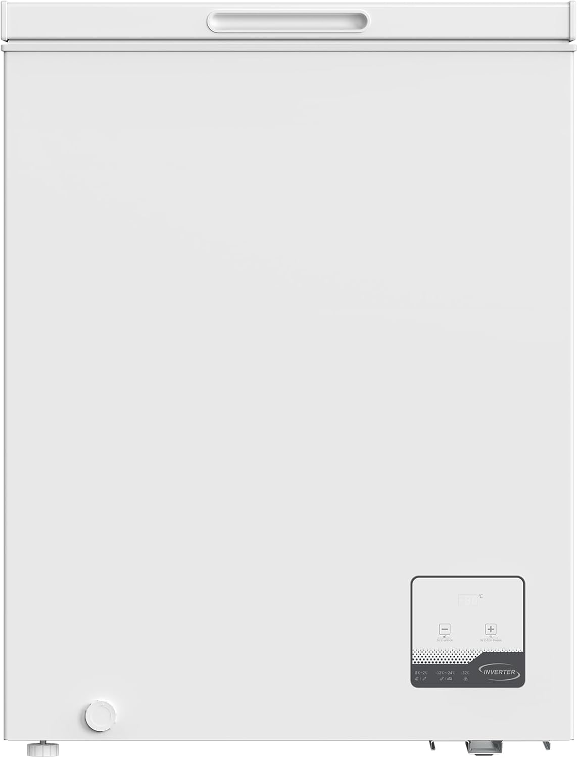 Congélateur vertical 99 L 54,5 x 47,6 x 83,5 cm Design compact Congélation 4 étoiles Contrôle constant de la température