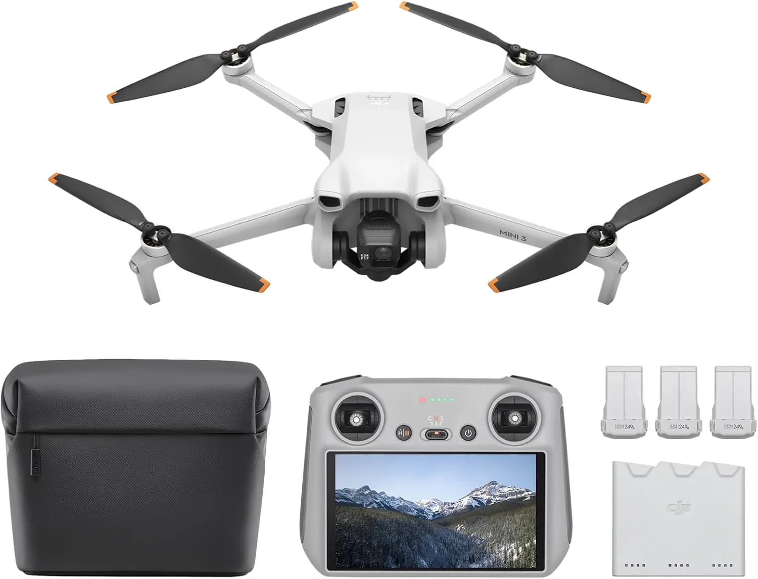 Drone DJI Mini 3 Adult 4K Camera : 38 minutes de temps de vol et jusqu'à 10 km (32 800 pi) de distance de transmission vidéo