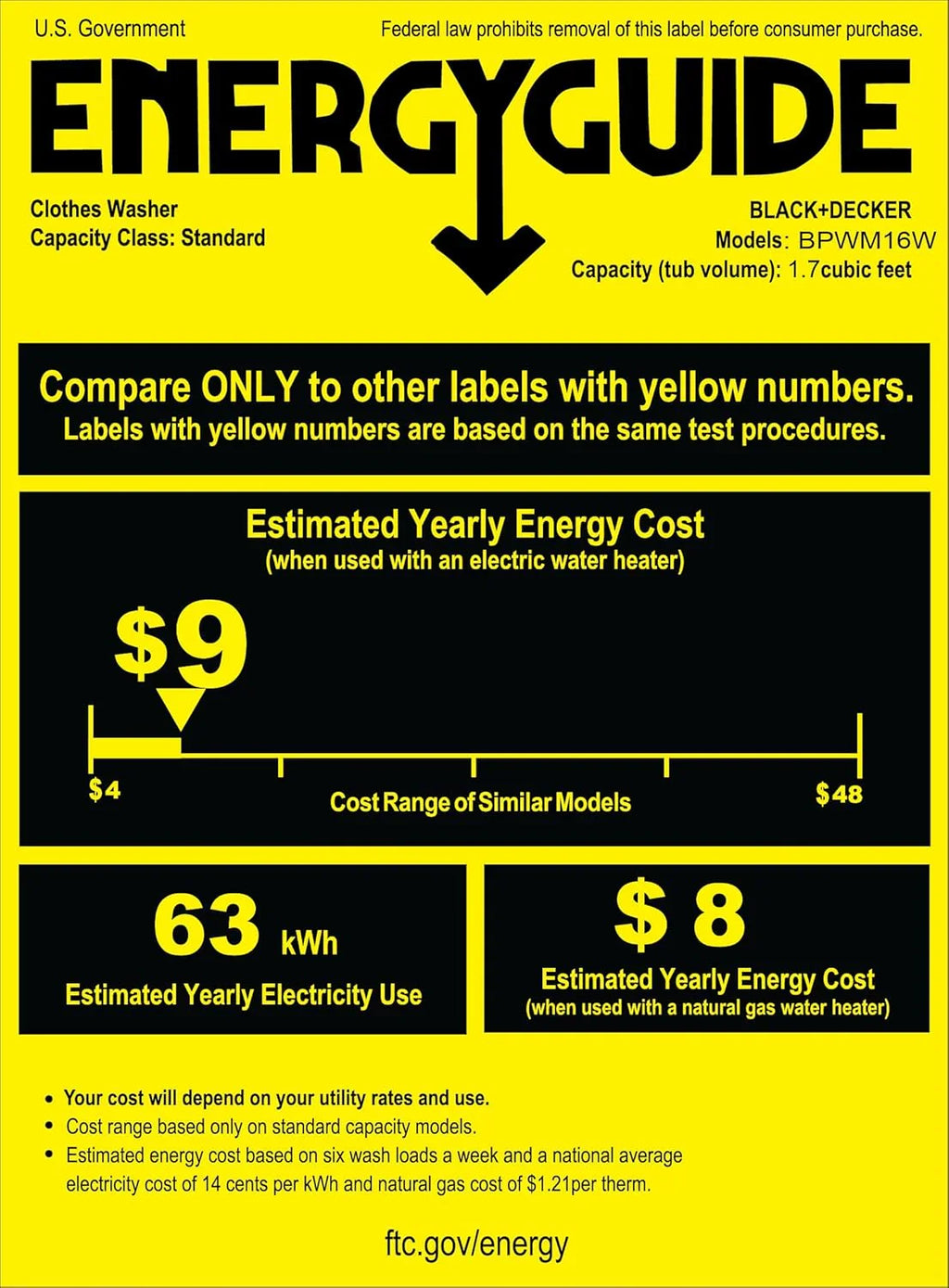 Machine à laver portable d'une capacité de 6,6 lb pour maisons et appartements, 5 cycles de lavage