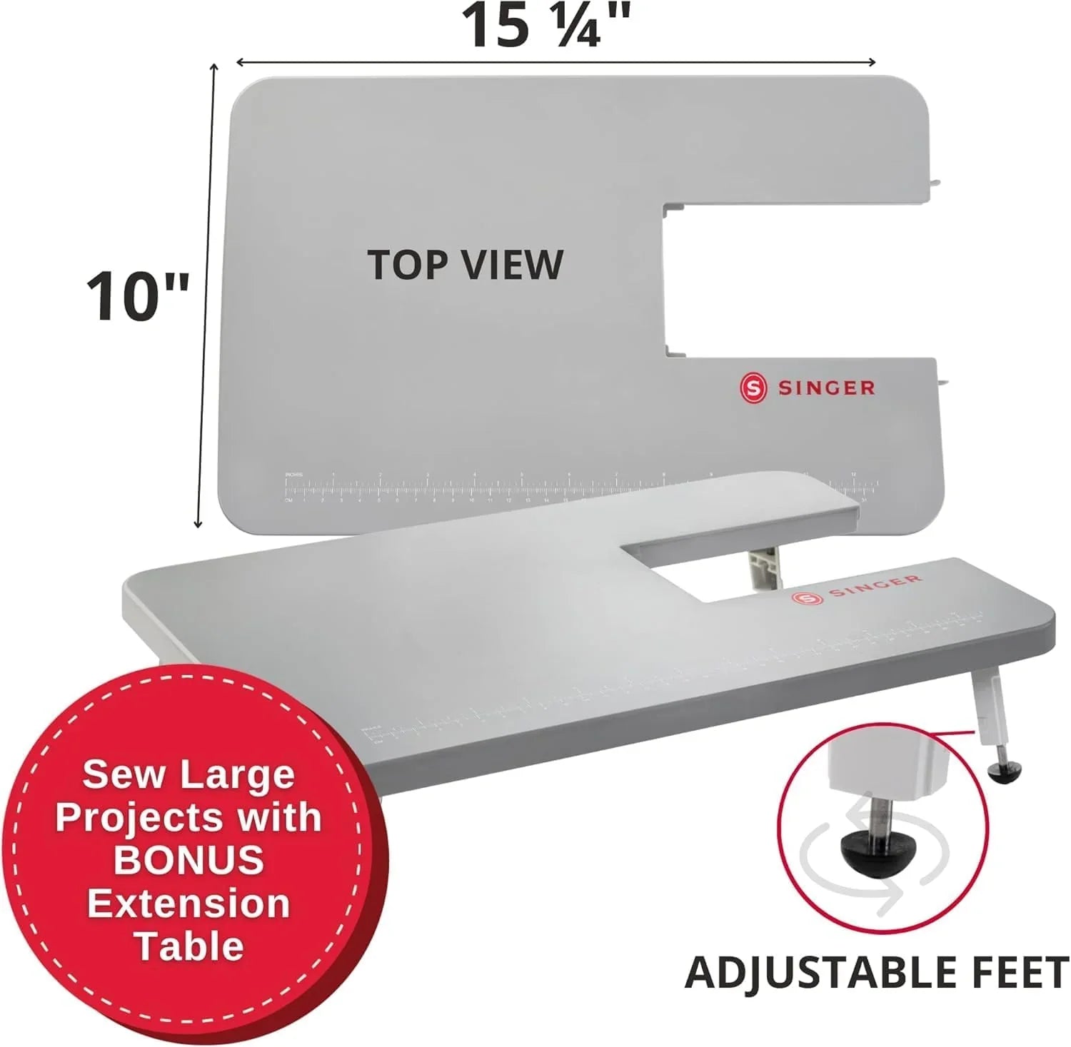 Machine à coudre haute vitesse SINGER Heavy Duty 4452 avec 110 points