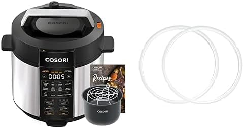 Autocuiseur COSORI 6 pintes, appareil de cuisine multifonction instantané 9 en 1, conception de ventilation plus sûre, cuiseur à riz, marmite à cuisson lente, sous vide, sauteuse, 1100 W, acier inoxydable