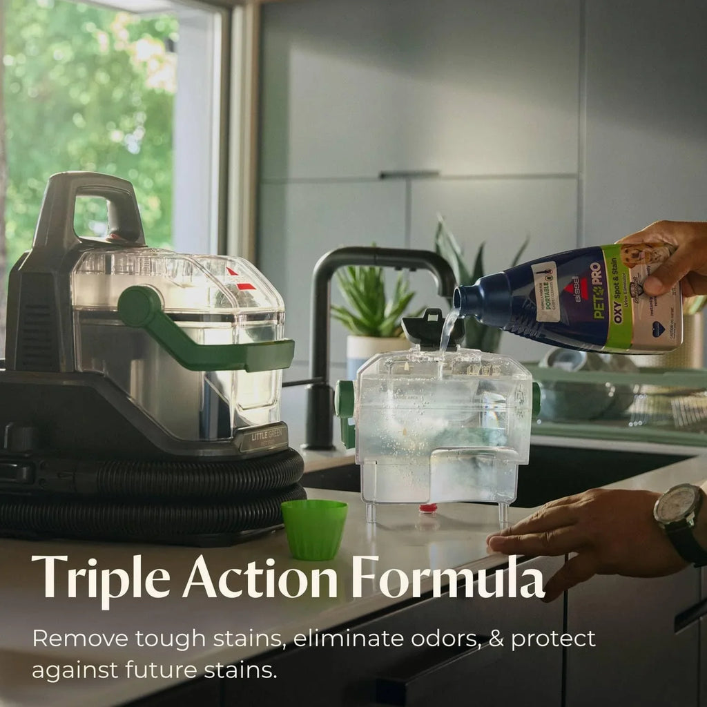 Nettoyeur de tapis portable BISSELL, nettoyeur en profondeur portable pour tapis et tissus d'ameublement, nettoyeur de détails pour voiture/auto