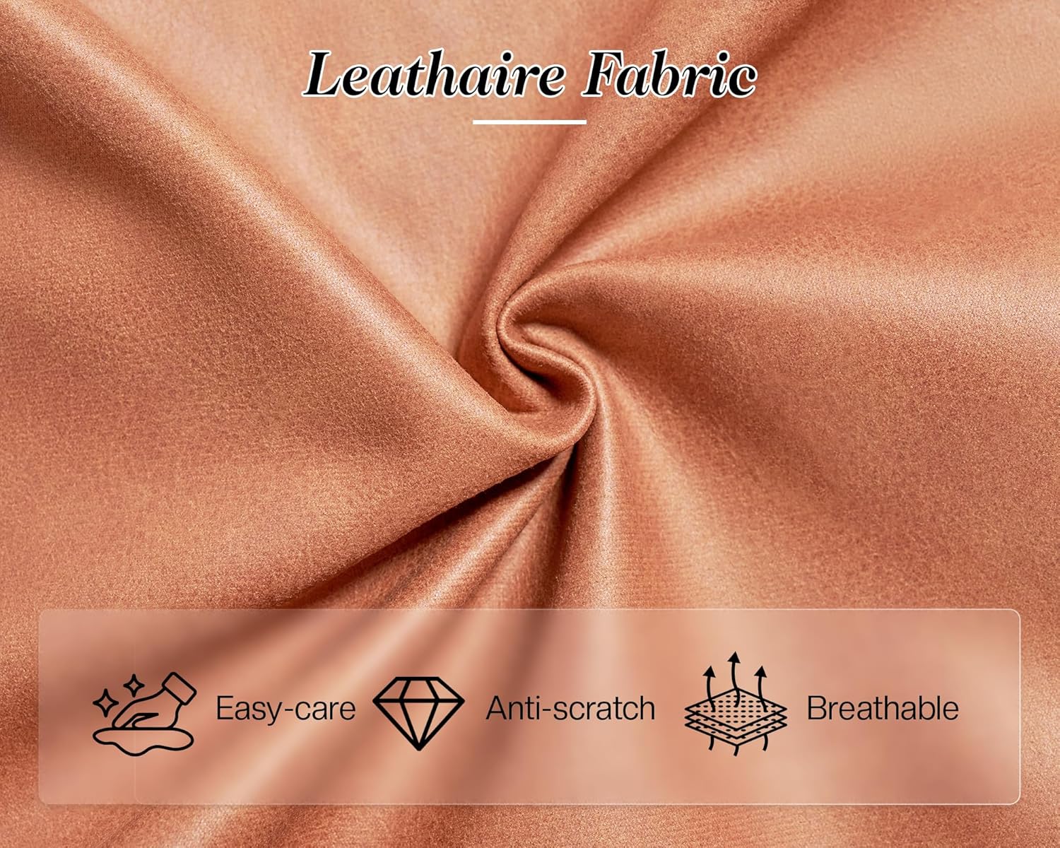 Canapé-lit VanAcc, canapé-lit avec méridienne de rangement - Canapé-lit 2 en 1 pour salon, canapé-lit confortable