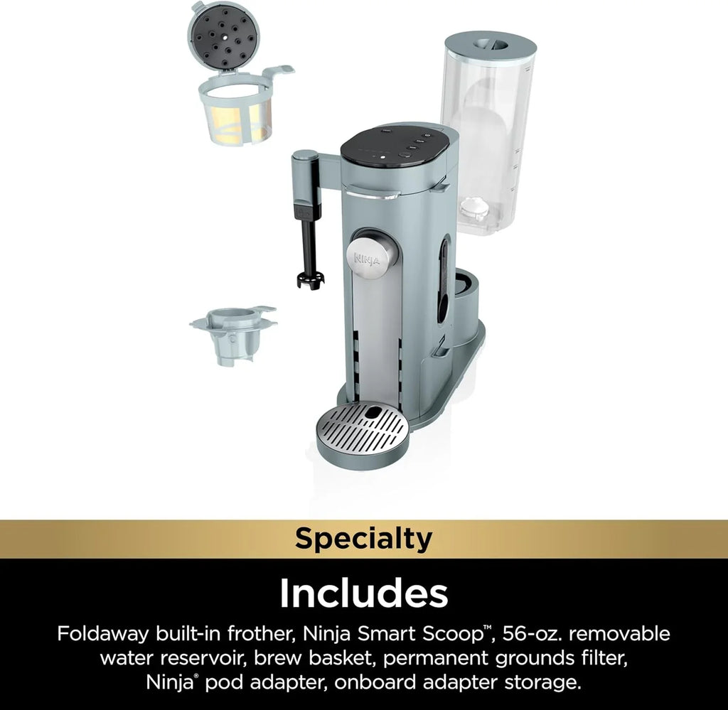 Cafetière Ninja à dose unique, réservoir de 1,6 l (56 oz)