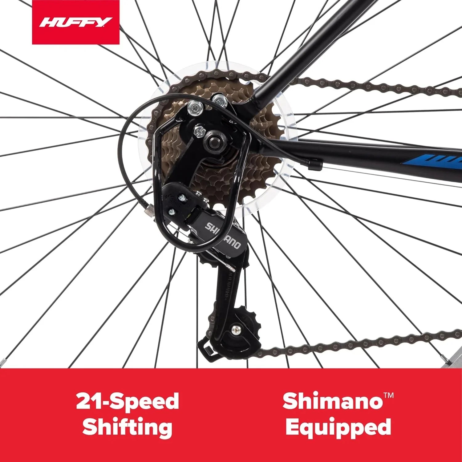 VTT semi-rigide Huffy Stone Mountain, pour garçons/filles/hommes/femmes, tailles 20"/24"/26"