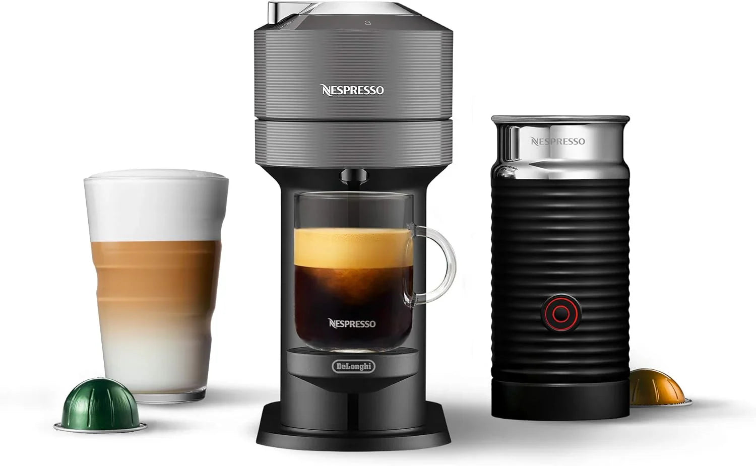 Nespresso Vertuo Next de De’Longhi – Machine à café et expresso blanche