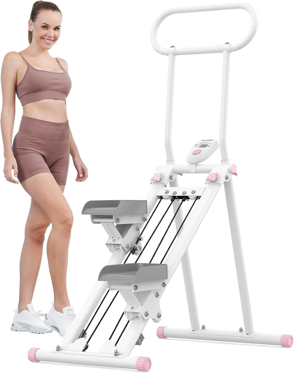 Stepper de gym à domicile, équipement cardio pliable, machine monte-escaliers
