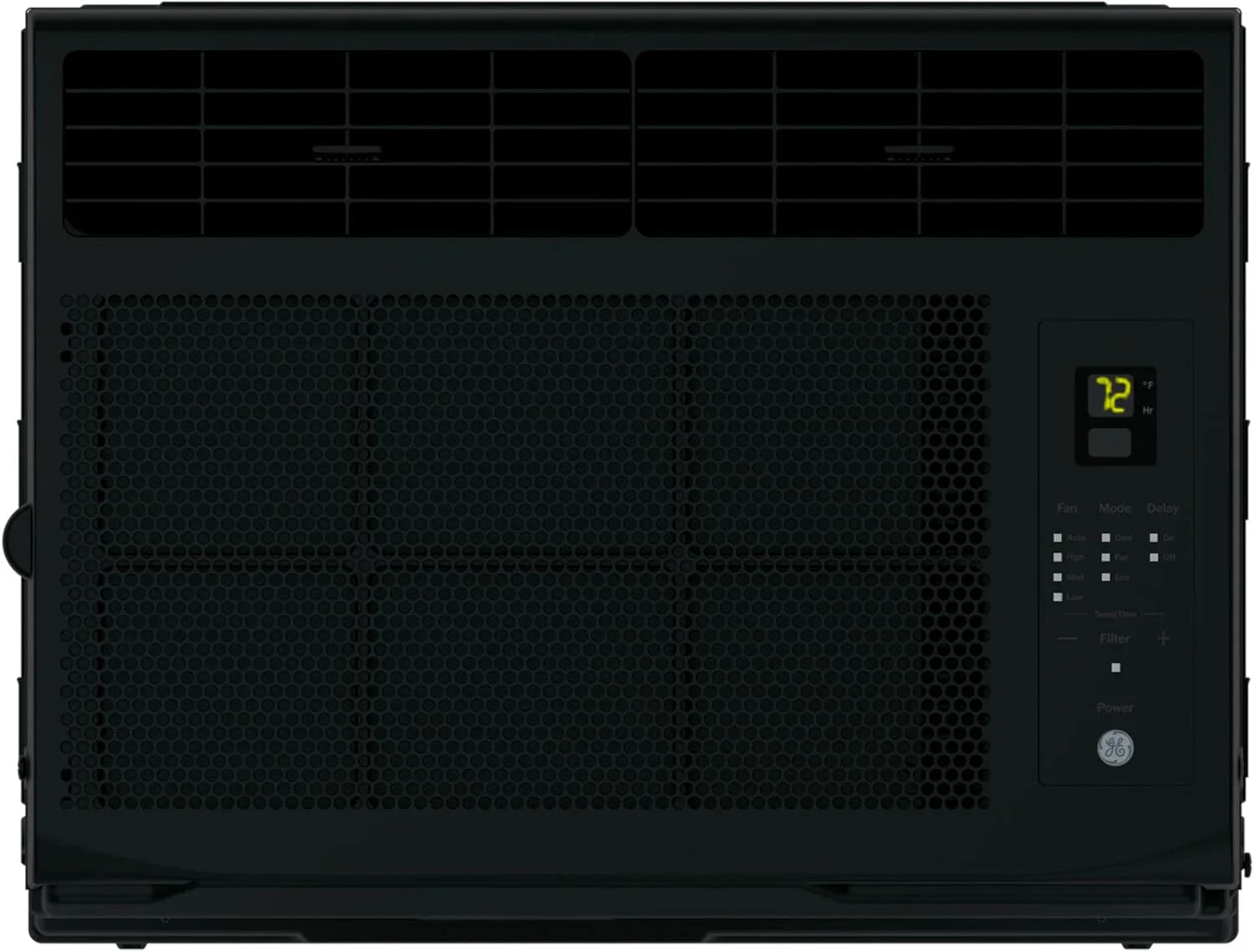 Climatiseur de fenêtre GE, 5 000 BTU pour petites pièces jusqu'à 150 pi² avec ventilateur réglable manuellement et réglages de refroidissement