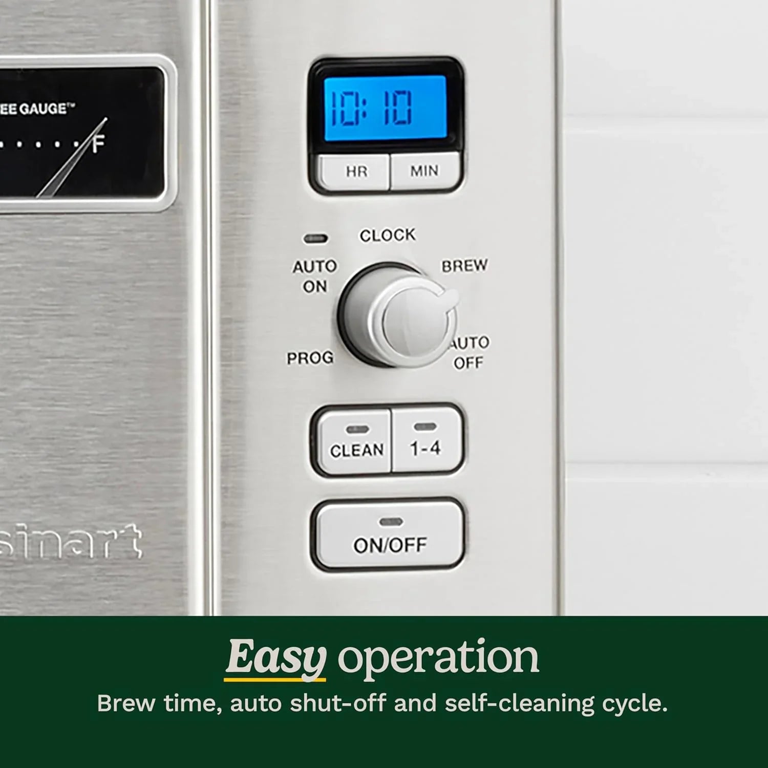 Cafetière goutte à goutte programmable Cuisinart 12 tasses, DCC-3000P1