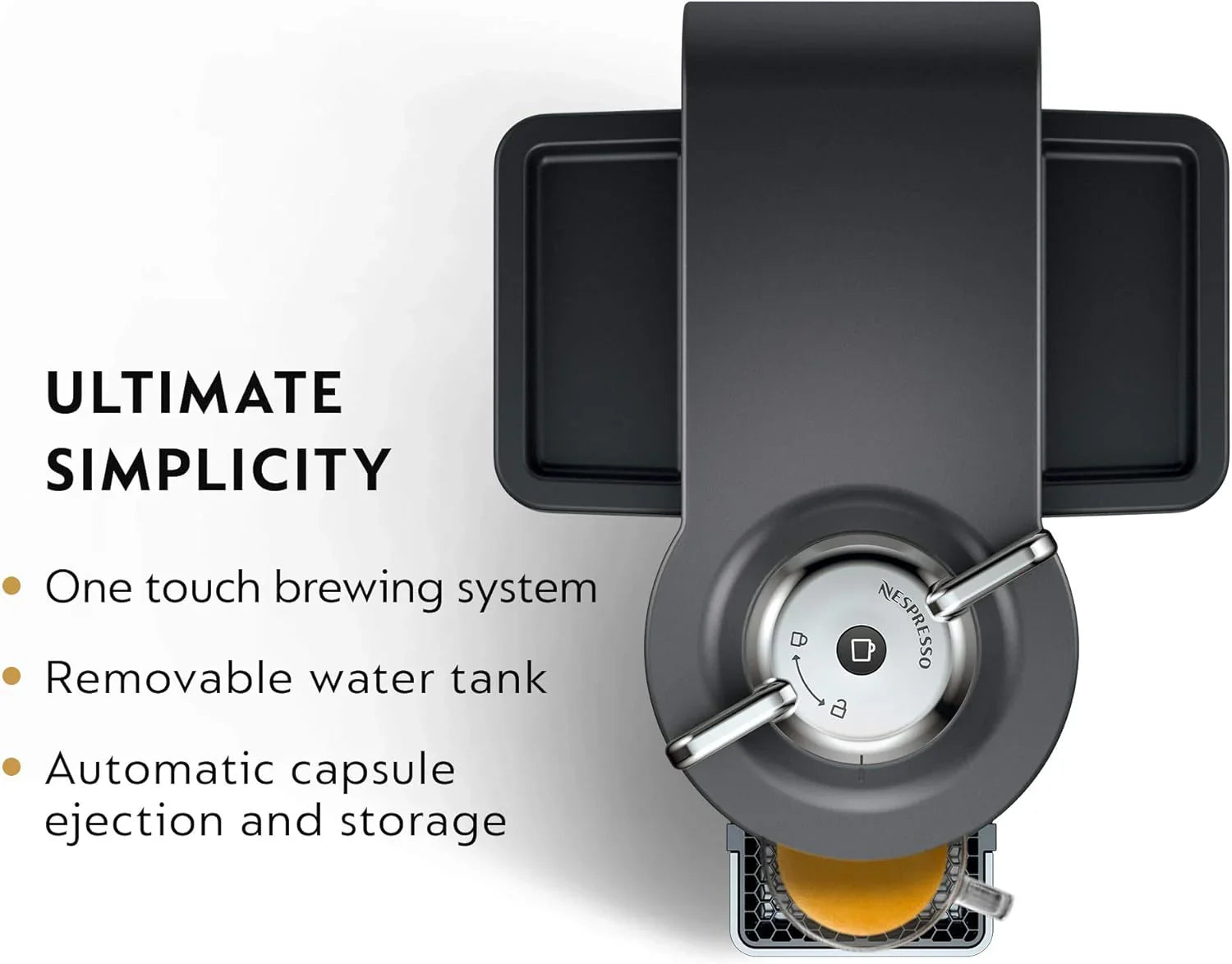 Machines à café et expresso simples Nespresso De'Longhi Vertuo