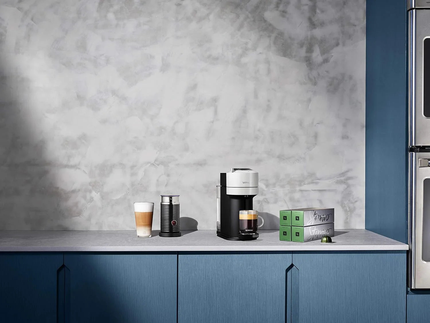 Nespresso Vertuo Next de De’Longhi – Machine à café et expresso blanche