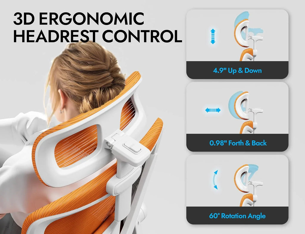 Bureau et chaise d'ordinateur de bureau, chaise de jeu, avec support lombaire et appui-tête