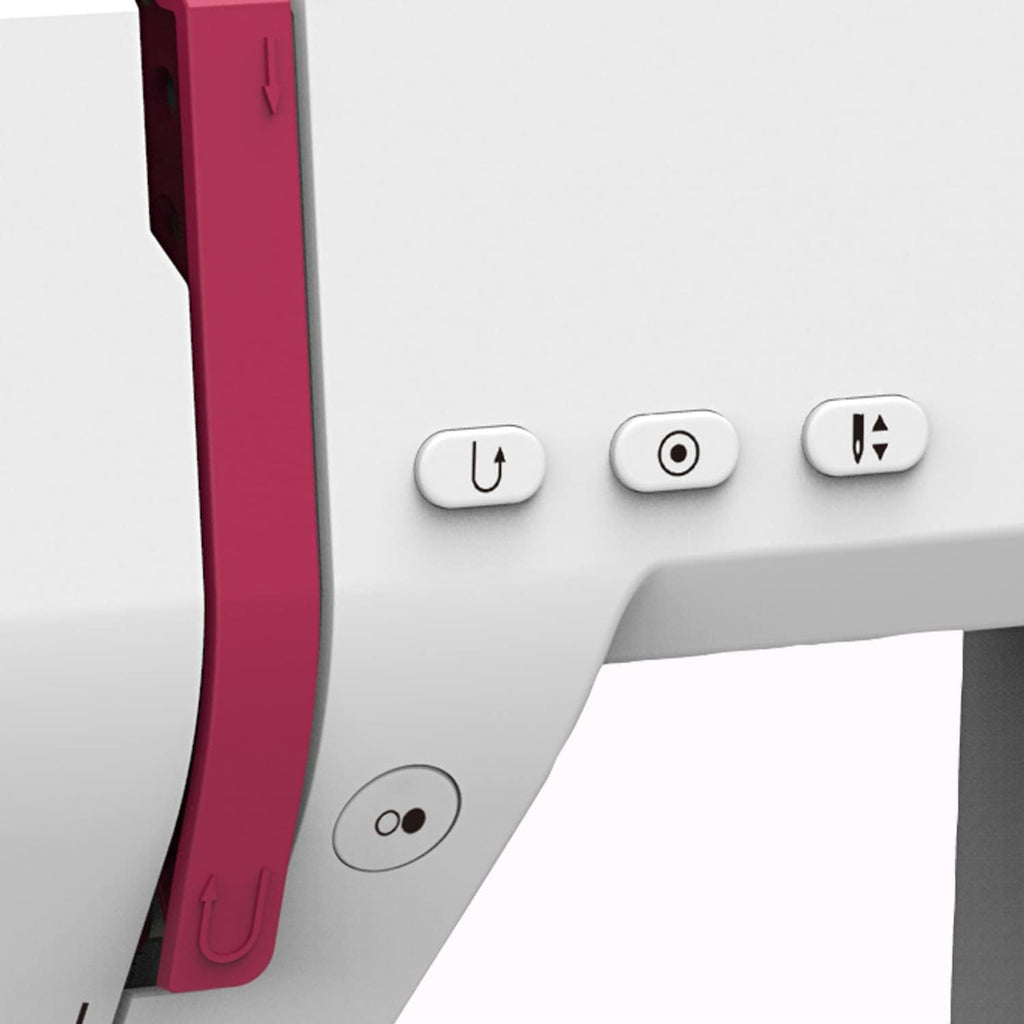 Bernette Sew&amp;GO8 computergestuurde naaimachine met 197 naaiprogramma's, vrije arm, multifunctioneel scherm, naaien, patchwork, quilten, wit 