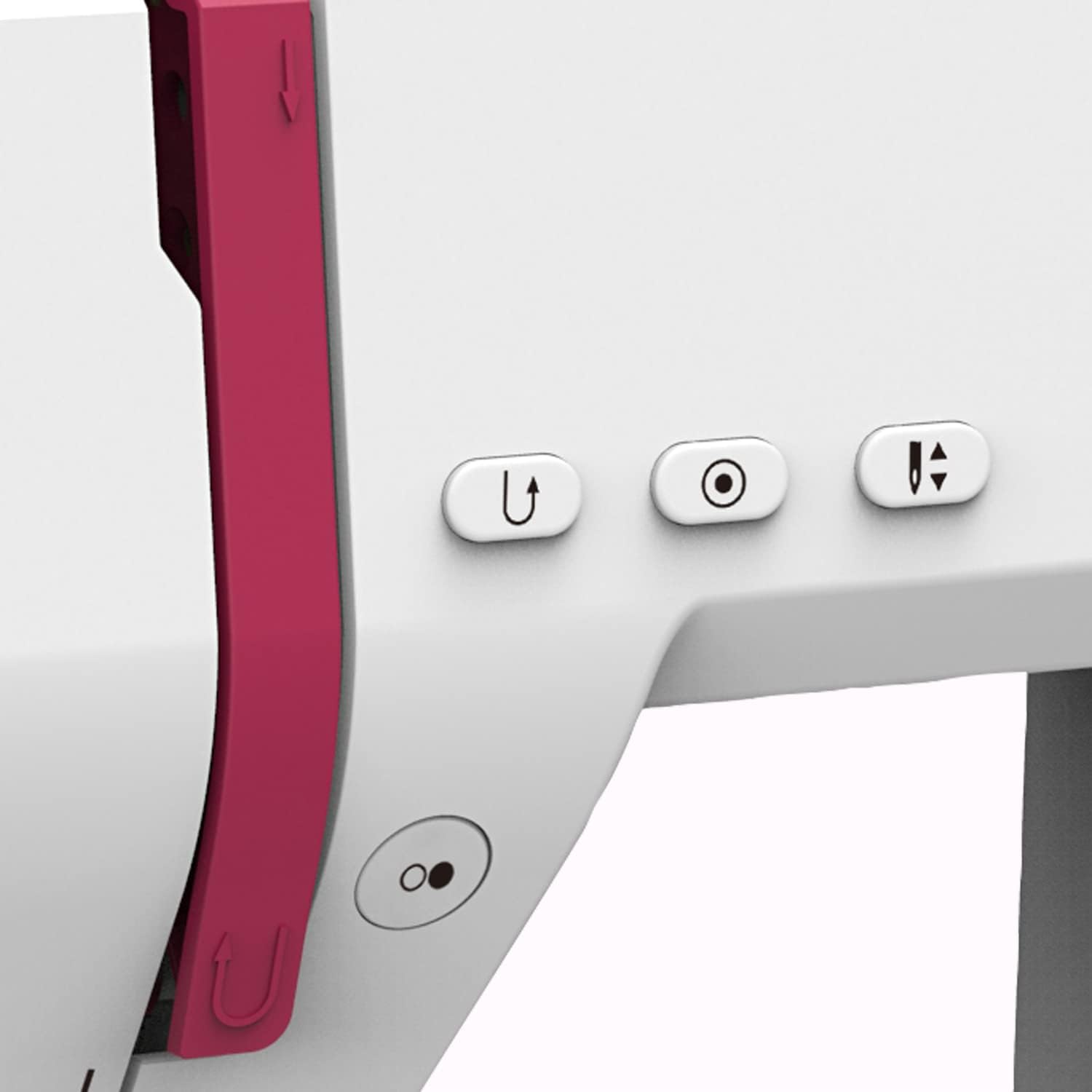 Bernette Sew&amp;GO8 computergestuurde naaimachine met 197 naaiprogramma's, vrije arm, multifunctioneel scherm, naaien, patchwork, quilten, wit 