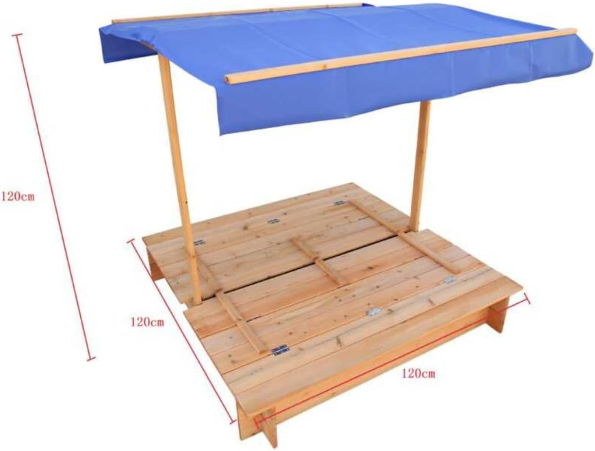 Place du Marché Bac à sable Aire de jeux pour enfants Jardin junior Patio Bois