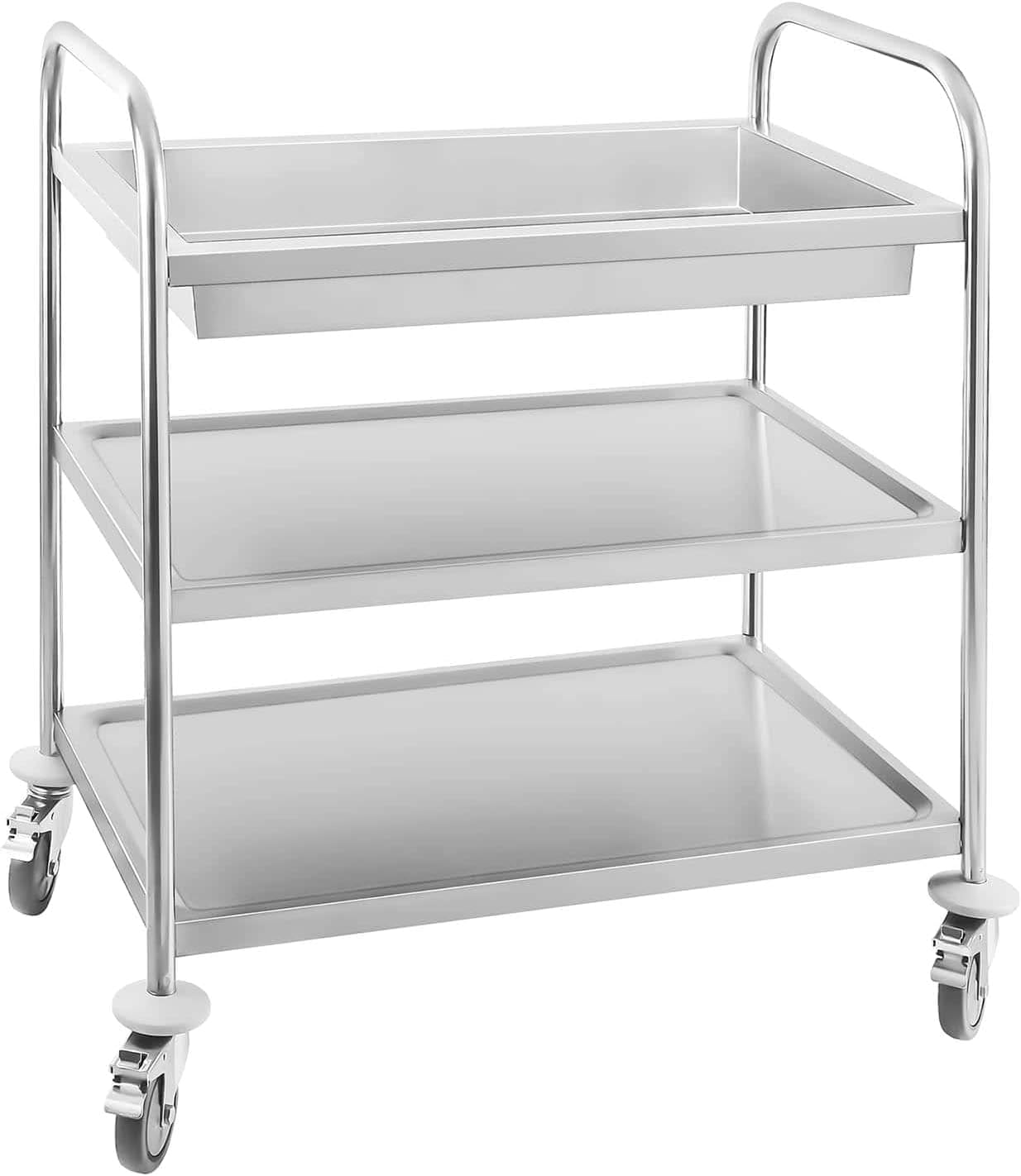 Royal Catering Chariot de cuisine RCSW 3 avec 3 étagères