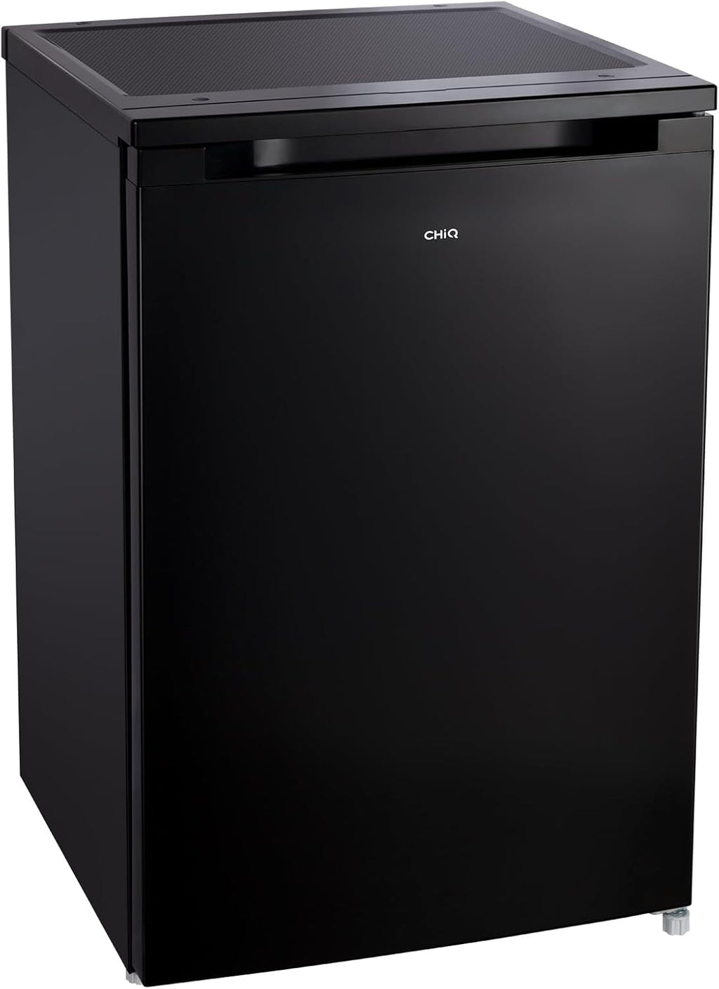 CHiQ Congélateur d'une capacité de 145 L, Congélation rapide, Thermostat réglable Silencieux Porte réversible, Noir, Classe énergétique E