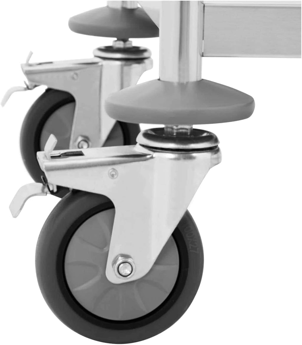 Royal Catering Chariot de cuisine RCSW 3 avec 3 étagères