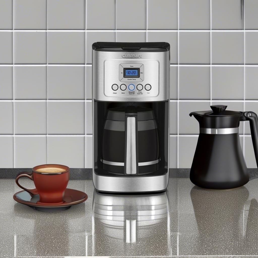Cafetière Cuisinart DCC-3200P1 entièrement automatique avec contrôle de la force d'infusion