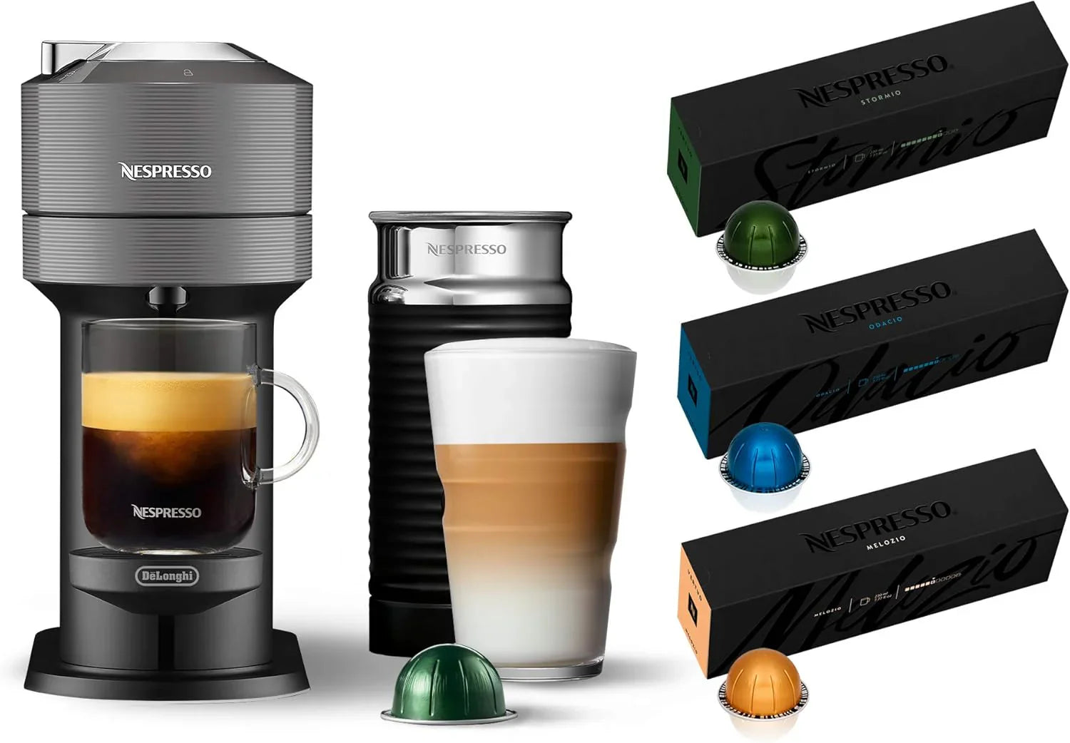 Nespresso Vertuo Next de De’Longhi – Machine à café et expresso blanche