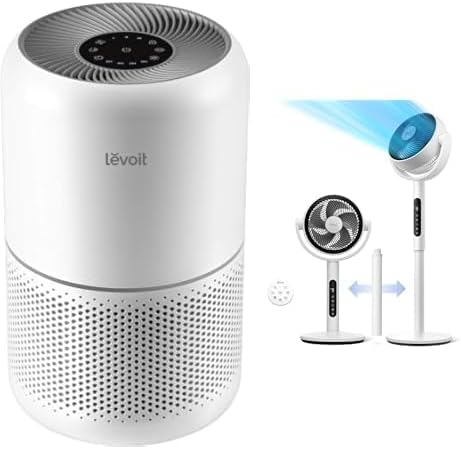 Purificateur d'air pour les allergies et les poils d'animaux dans la chambre, moteur à couple élevé de 56 W