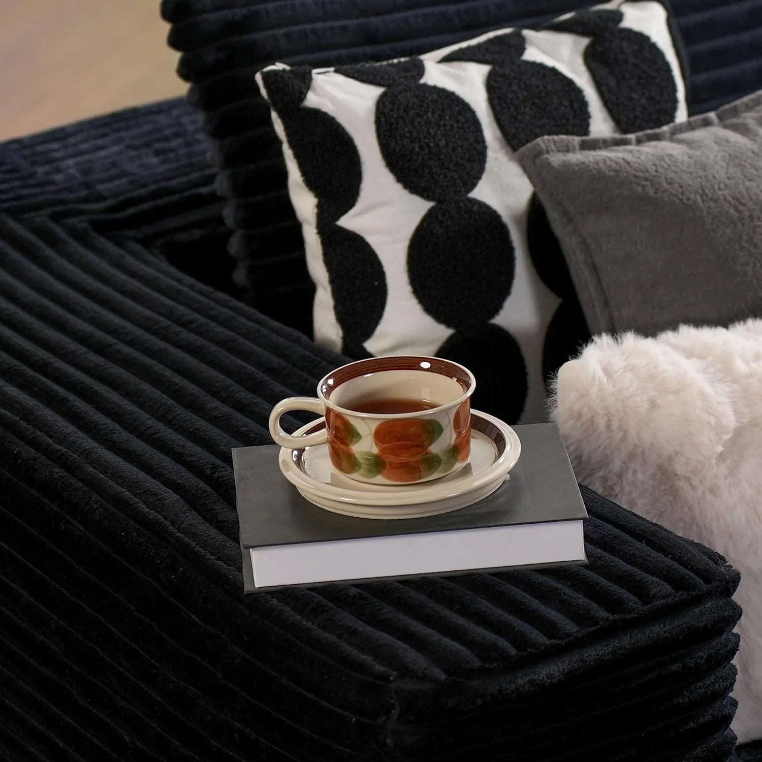 Canapé Ovios 104" Cloud Section Fauteuil en L, canapé modulaire moderne