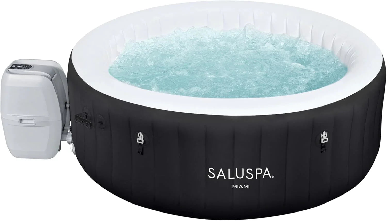 Spa gonflable Bestway SaluSpa Miami EnergySense AirJet (180 x 66 cm) | Spa portable avec 2 housses