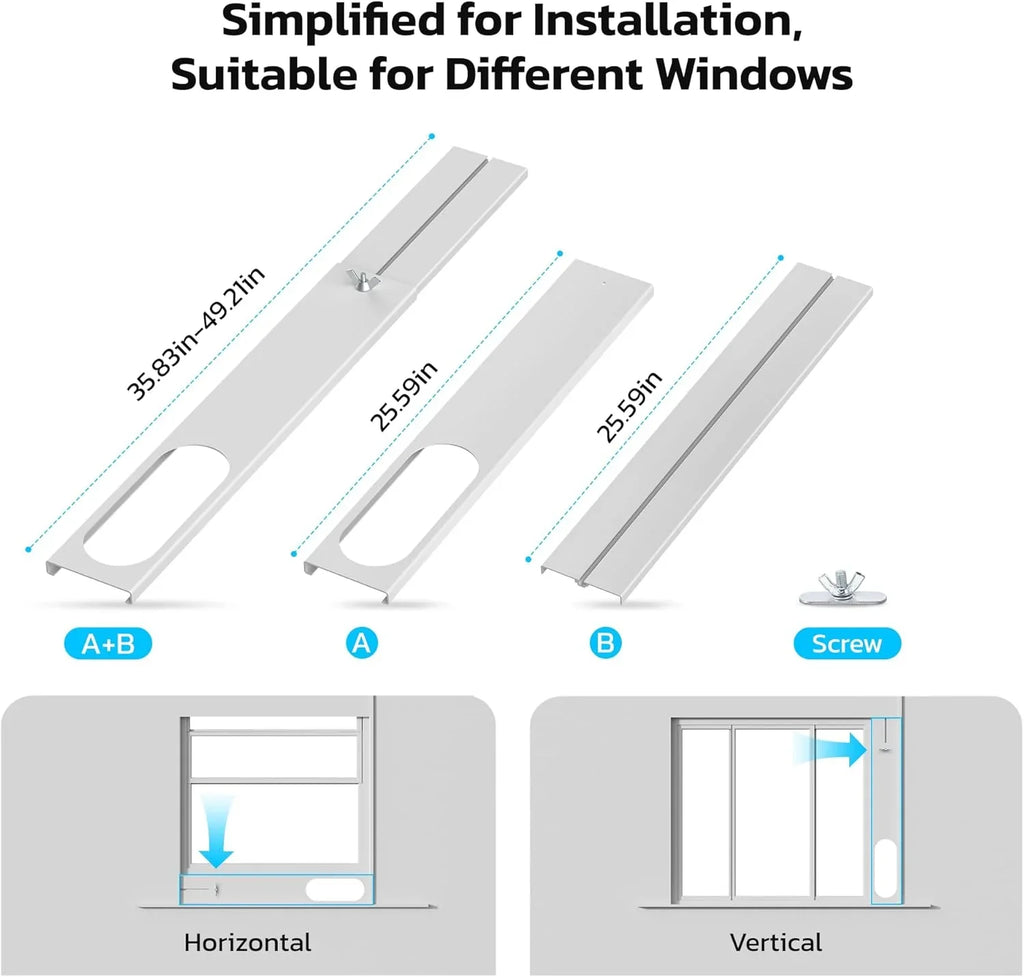 Climatiseurs portables ZAFRO 8 000 BTU, 4 modes, refroidissement rapide, économie d'énergie, télécommande, autonomie 24 h