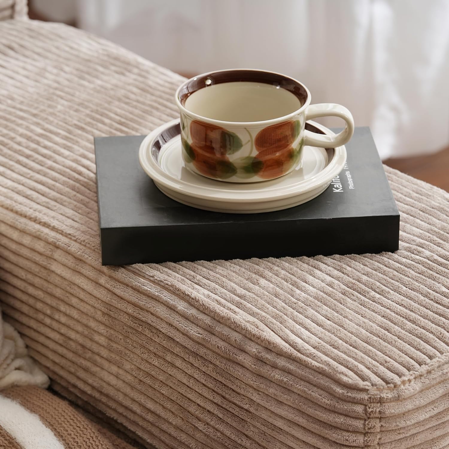 Canapé Ovios 104" Cloud Section Fauteuil en L, canapé modulaire moderne