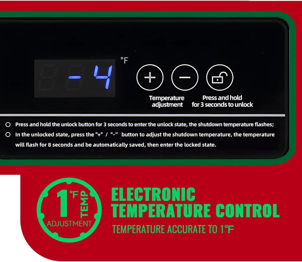 Congélateur vertical de 5,0 pieds cubes, congélateur autonome, mini-congélateur compact à chargement par le haut