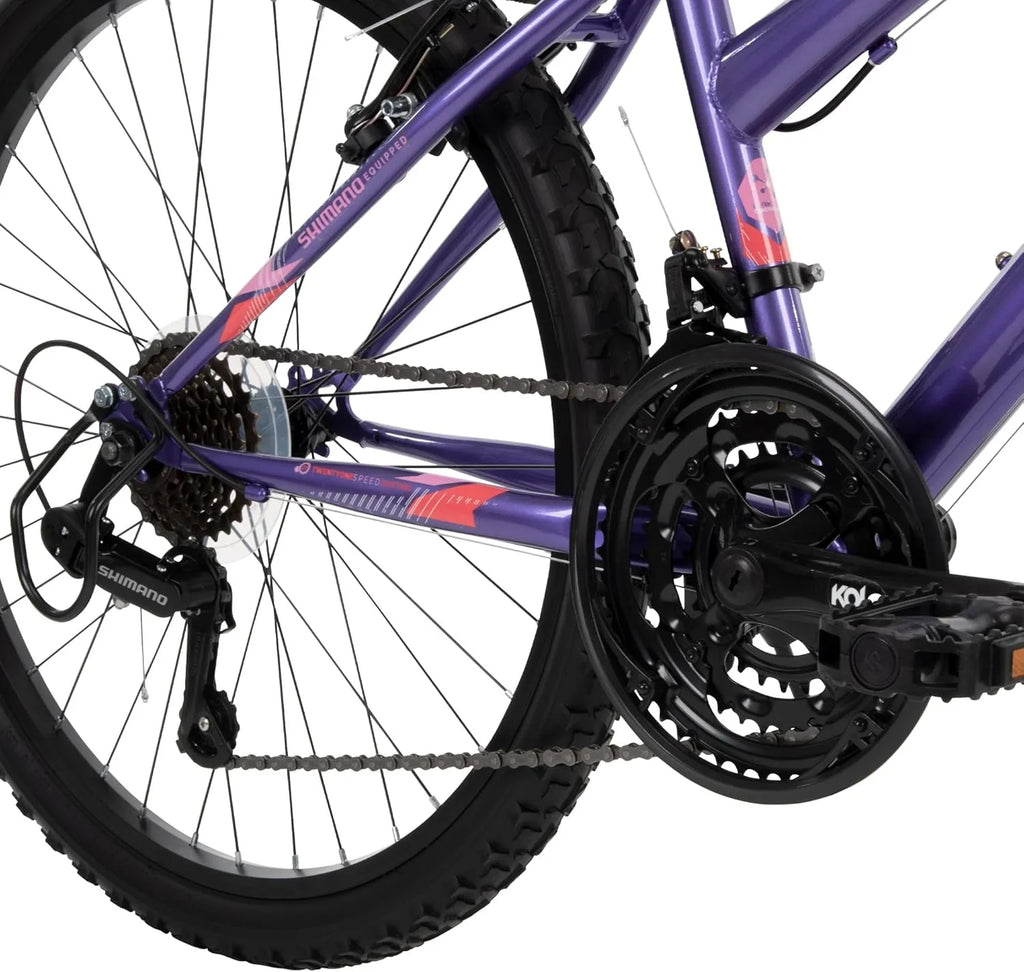 VTT semi-rigide Huffy Stone Mountain, pour garçons/filles/hommes/femmes, tailles 20"/24"/26"