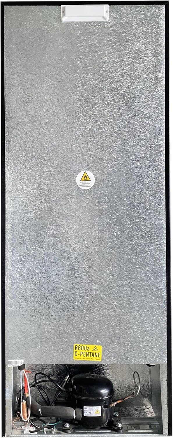 Congélateur vertical Frigidaire, 6,5 pieds cubes, congélateur profond, métal recouvert de vinyle