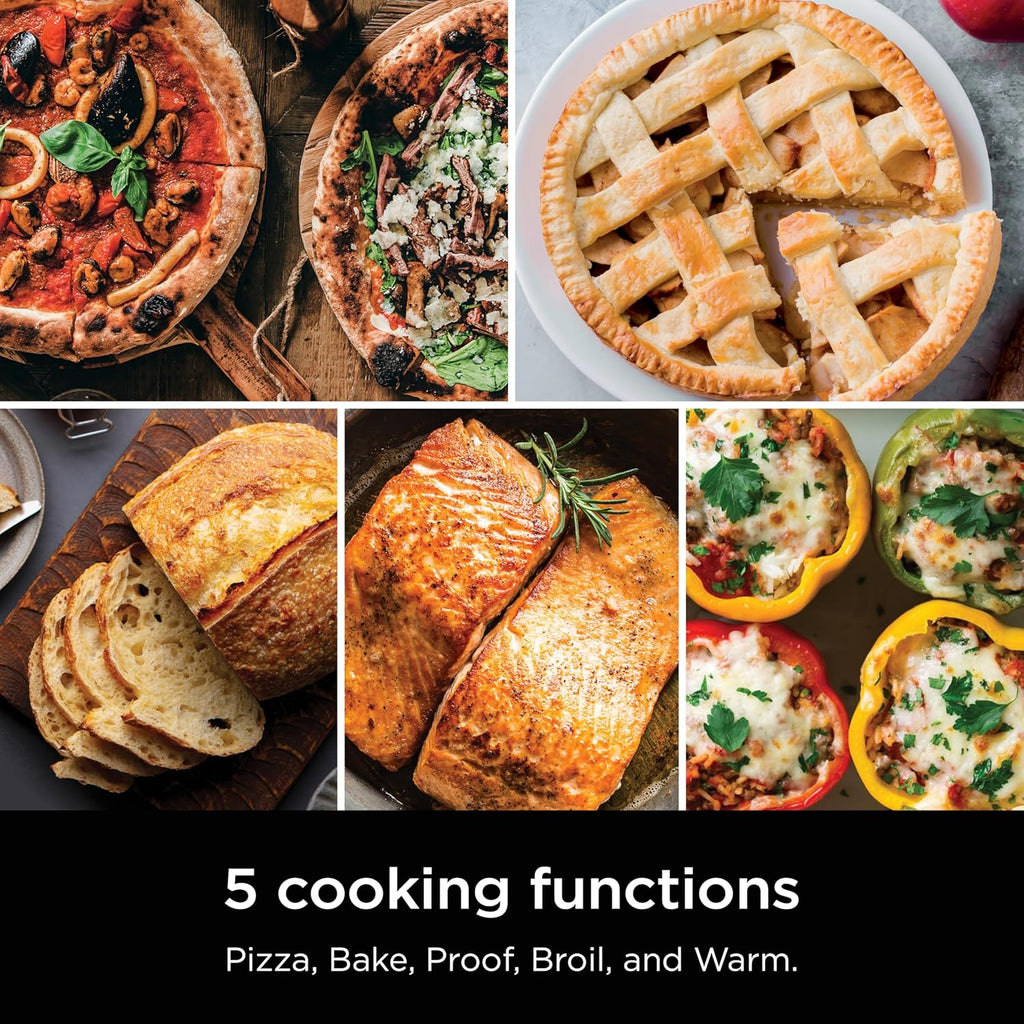 Four à pizza extérieur électrique Ninja Artisan, cuisson, grillage, levée