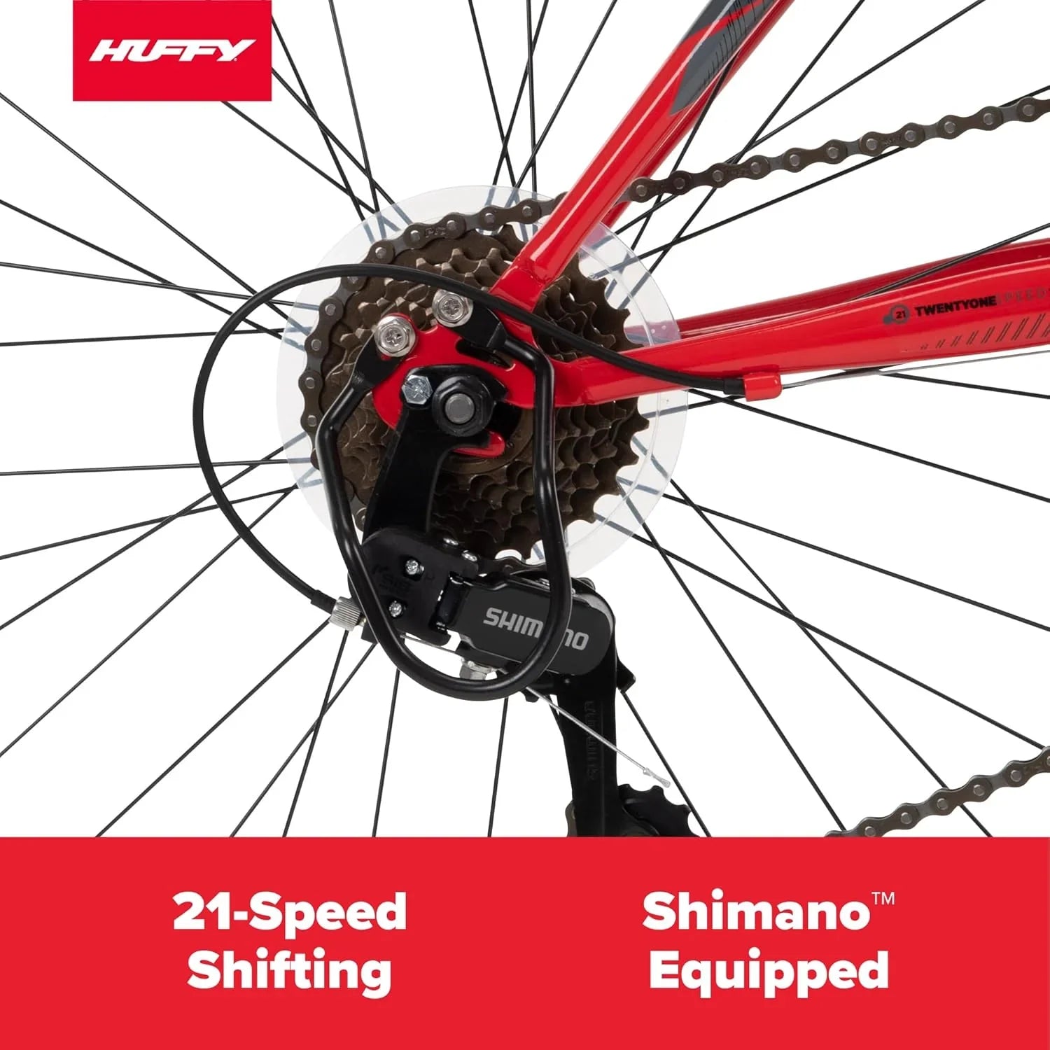 VTT semi-rigide Huffy Stone Mountain, pour garçons/filles/hommes/femmes, tailles 20"/24"/26"