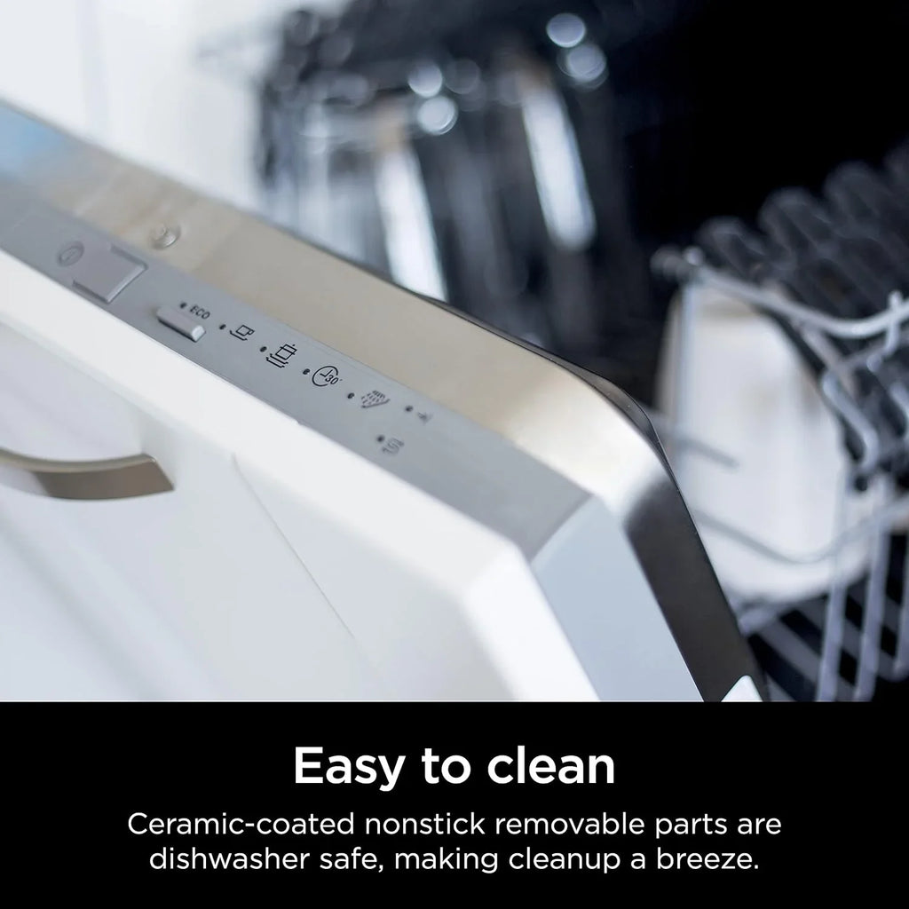 Gril d'intérieur Ninja Foodi Smart XL 6 en 1 avec friture à air, cuisson au four, rôtissage, grillage et déshydratation, thermomètre intelligent