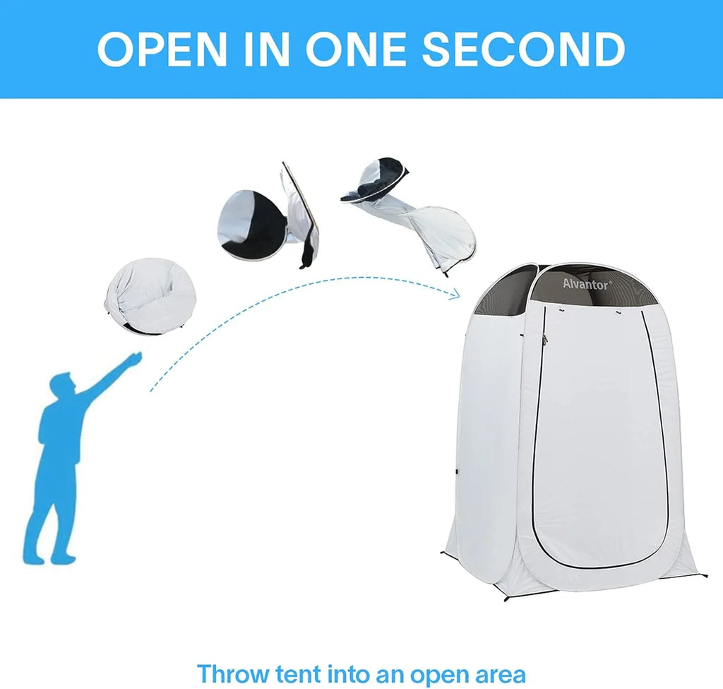 Tente de douche, vestiaire escamotable, douche extérieure, tente d'intimité escamotable, tente de toilette, abri portable pour vestiaire de camping