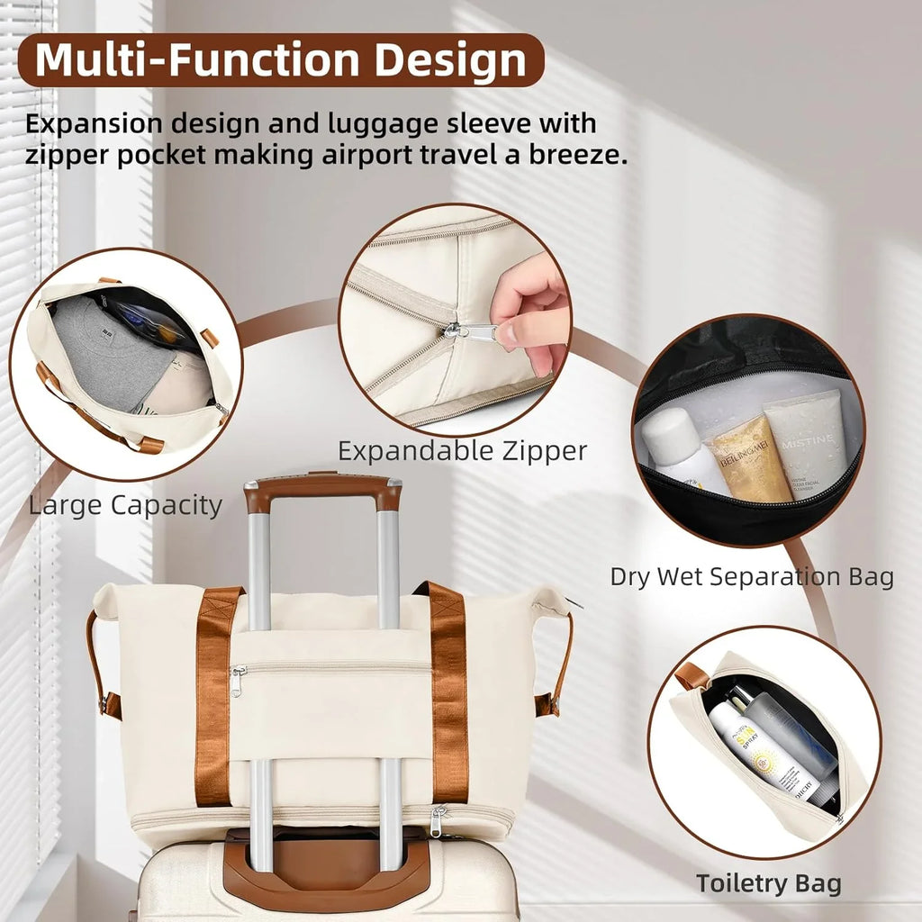 Ensemble de bagages 6 pièces, ensemble de valises rigides extensibles avec roulettes pivotantes, ensemble de bagages à roulettes légers