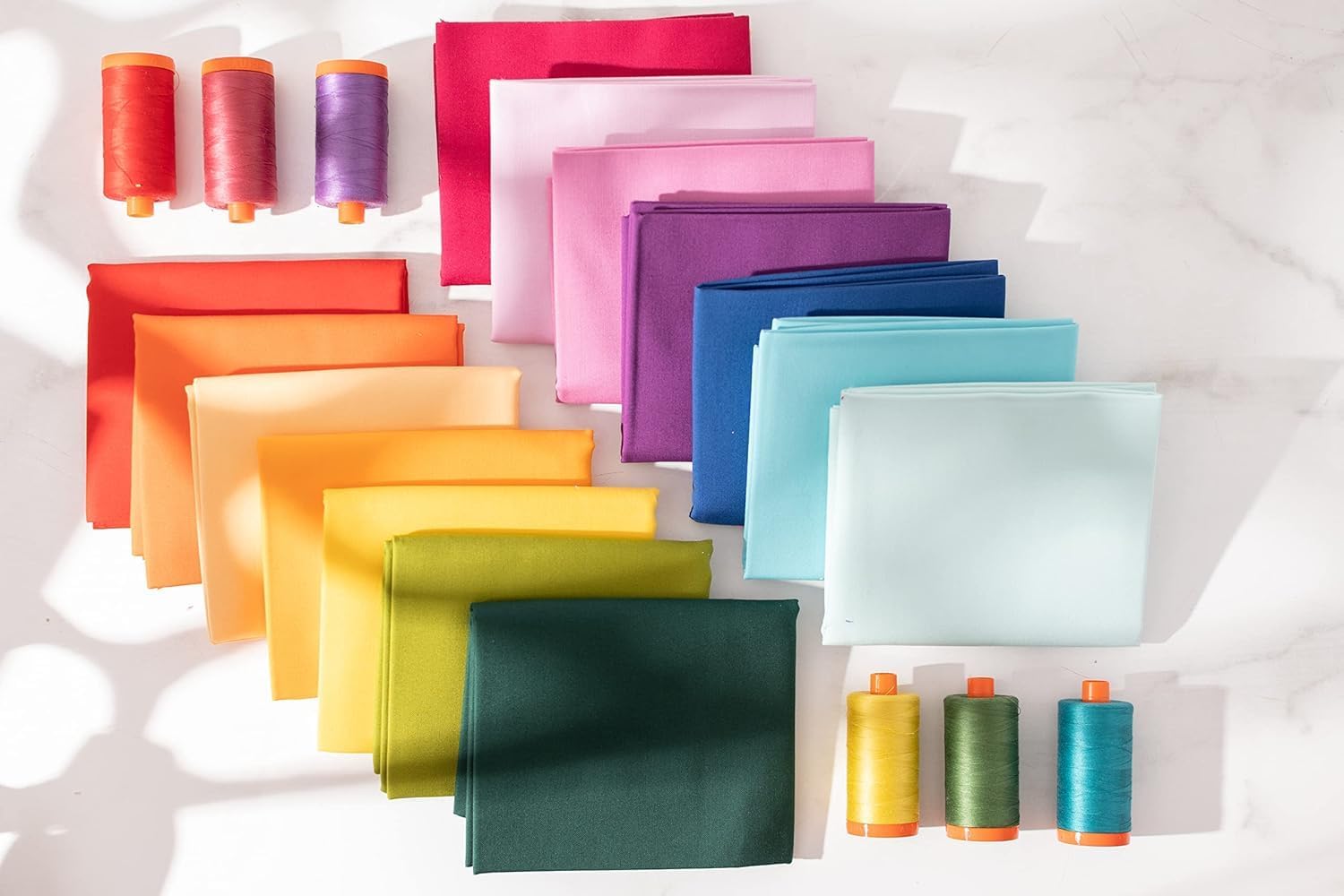 True Fabrics Tissu prédécoupé pour gâteau en couches carrés de 25,4 cm