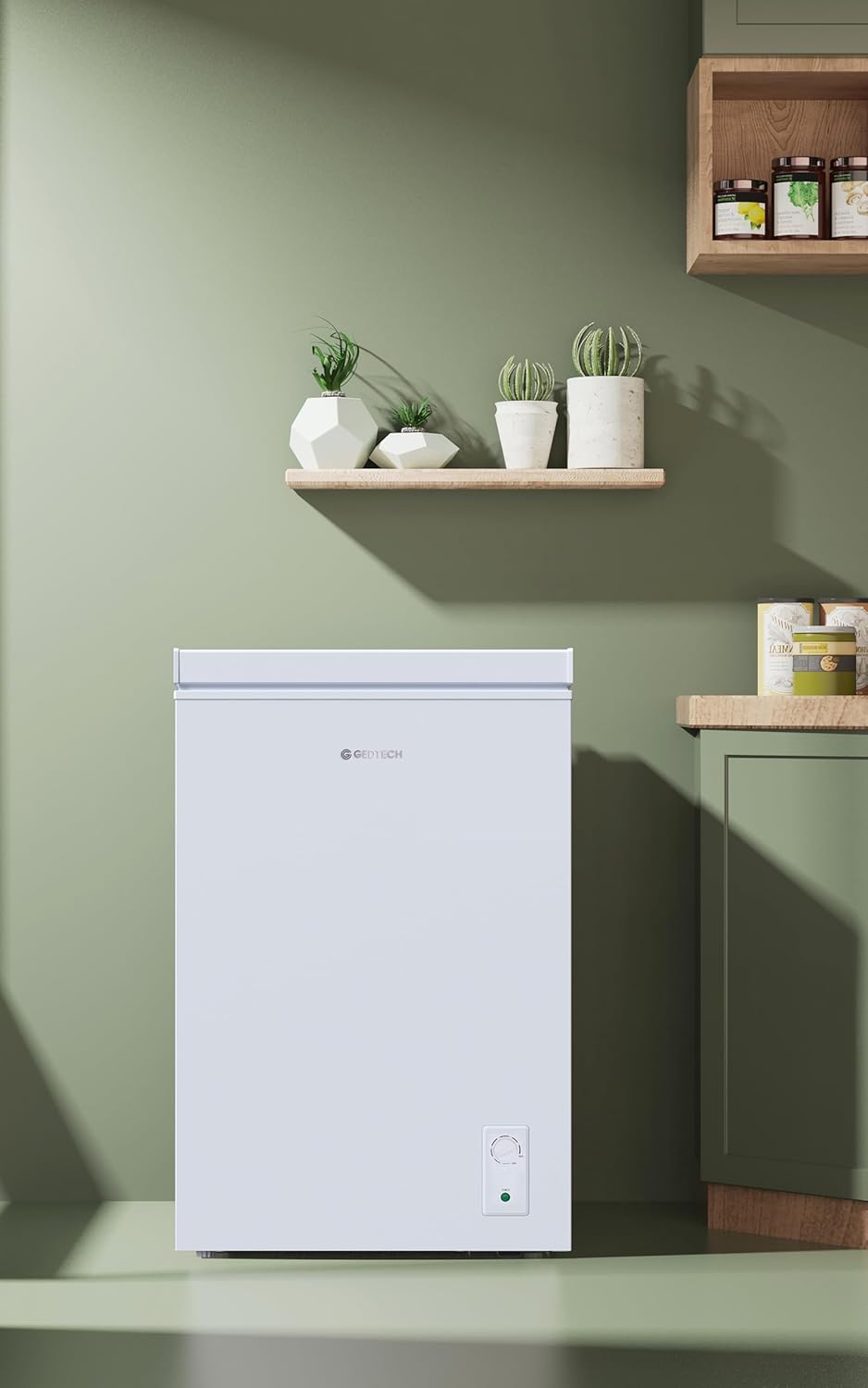 GEDTECH Congélateur coffre 99L GCO99L - Pose Libre - Silencieux