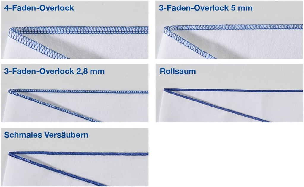 BROTHER M343D Overlockmachine, roestvrij staal, wit, 34 x 32 x 33 cm 